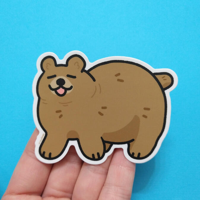 Fat Bear Sticker Fat Bear Sticker