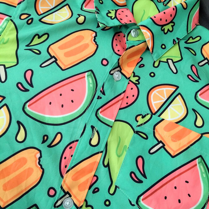 Ice Pop Button Up Shirt Ice Pop Button Up Shirt