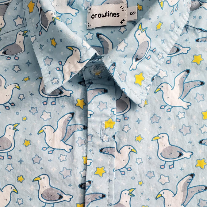 Seagull Button Up Shirt Seagull Button Up Shirt