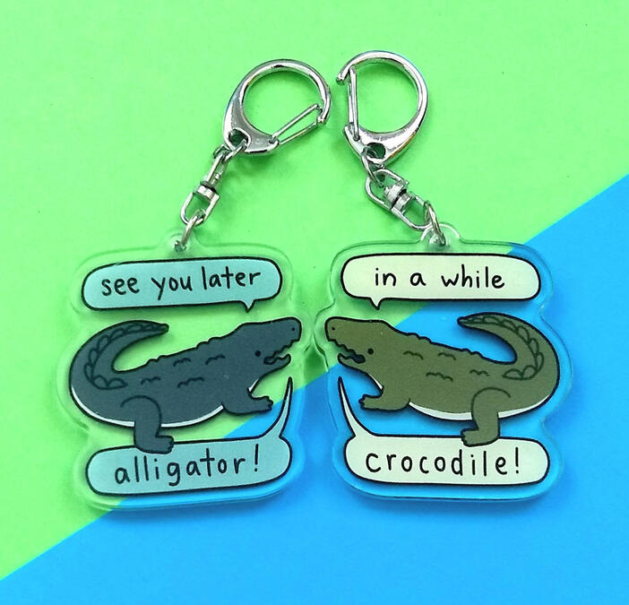See You Later Alligator Keychain See You Later Alligator Keychain