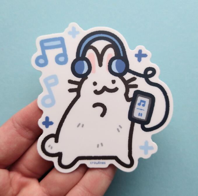 Beats and Bops Sticker Beats and Bops Sticker